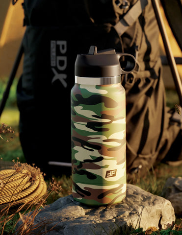 PDX Plus Fap Flask Happy Camper by Pipedream Products - Masturbators and Strokers