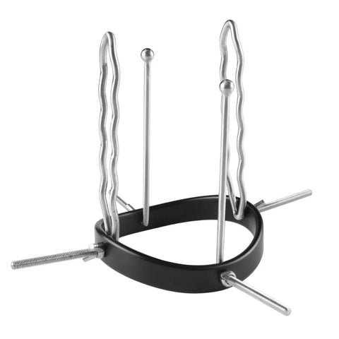Resin and Stainless Steel Anal Spreader Dilator by BDStyle - Steel Sex Toys