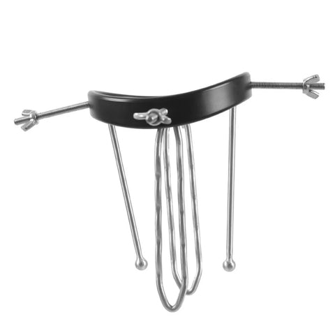 Resin and Stainless Steel Anal Spreader Dilator by BDStyle - Steel Sex Toys