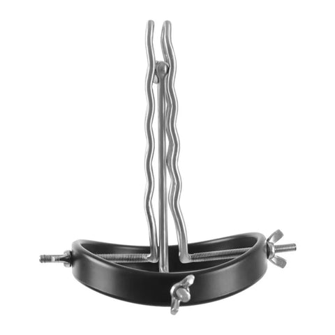 Resin and Stainless Steel Anal Spreader Dilator by BDStyle - Steel Sex Toys