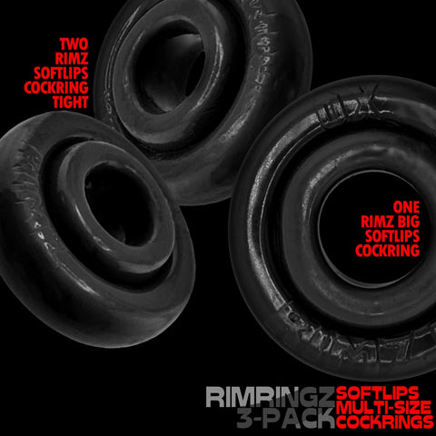 Rimringz Size Cock Rings by Oxballs - Cock Ring Sets
