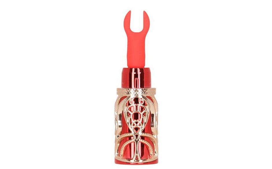 BMS Factory Ruby Kiss 4 In 1 Lipstick Vibrator - Bullet Vibrators