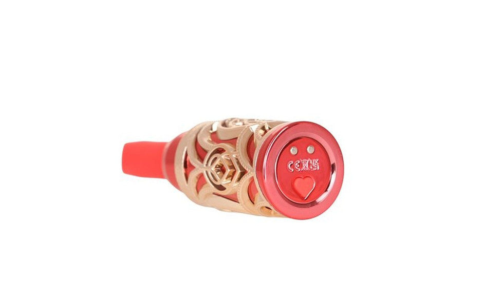 BMS Factory Ruby Kiss 4 In 1 Lipstick Vibrator - Bullet Vibrators