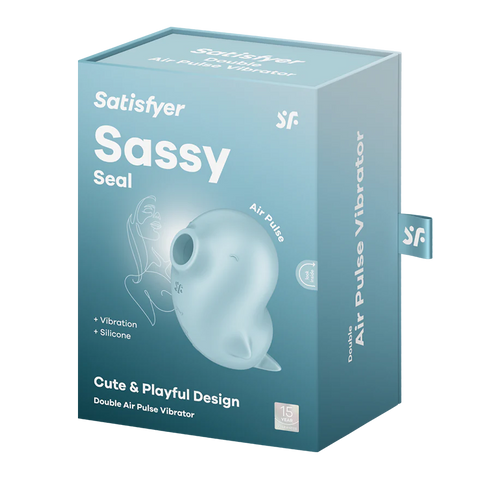 Sassy Seal Clit Vibrator by Satisfyer - Clit Ticklers and Pulsators