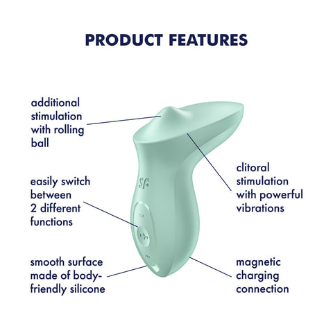 Exciterrr Berry Rabbit Vibrator by Satisfyer - Rabbit Vibrators