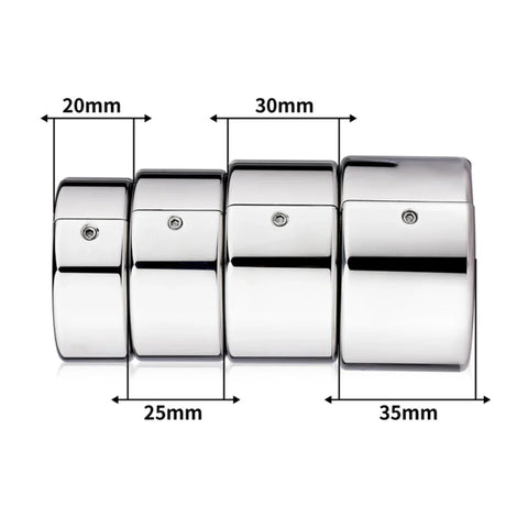 Scrotum ring pendant weight for male delay by BDStyle - Steel Sex Toys