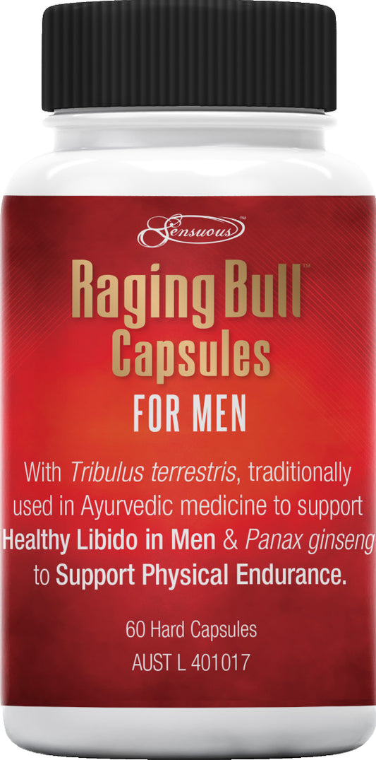 Raging Bull Capsules Delay Spray by Sensuous - Delay and Excite Sprays