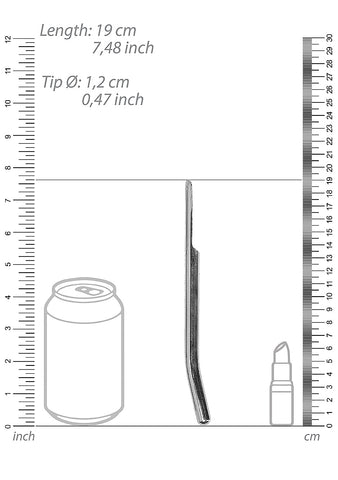 Urethral Sounding Stainless Steel Dilator by Shots Toys - Urethral Sounds