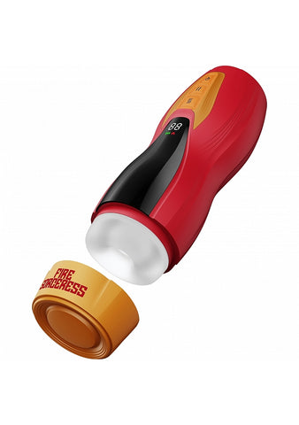 MASTURS Solara, & Heating Auto Stroker by Shots Toys - Masturbators and Strokers