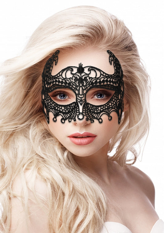 Empress Hand Made High Quality Lace Mask by Shots Toys - Masks And Blindfolds