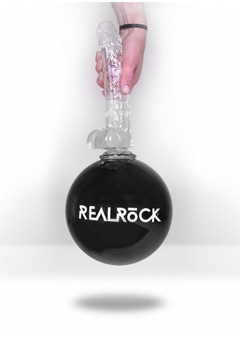 Realrock Realistic Dildo With Balls 25.4 cm by Shots Toys - Realistic Dildos