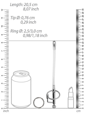 Urethral Sounding Stainless Steel Dilator Stick - Urethral Sounds