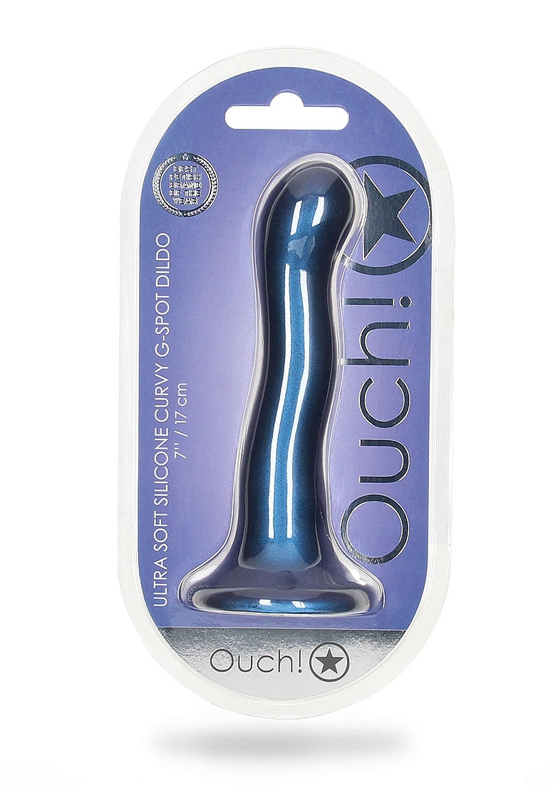 Shots Toys Ultra Soft Silicone Curvy G-Spot Dildo 17 cm - Non-Realistic Dildos