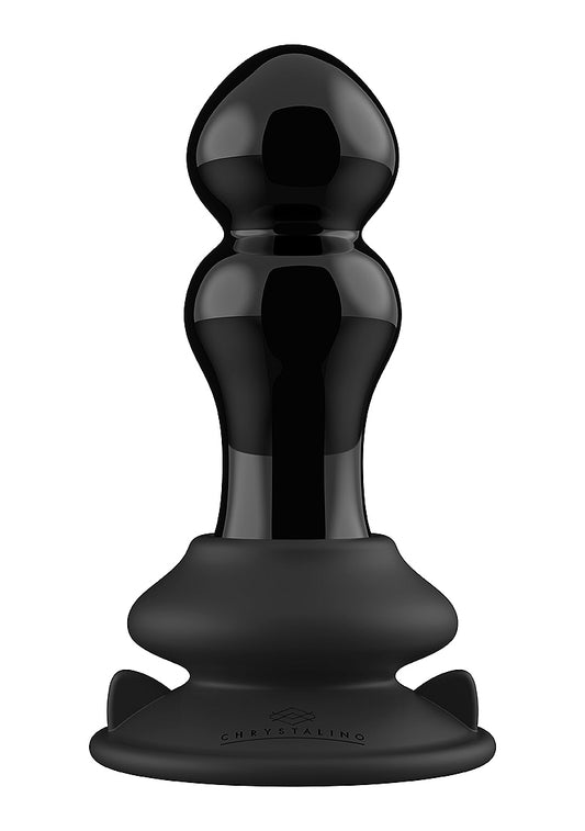 Rimly Remote Control Glass Vibrator by Shots Toys - Glass Sex Toys