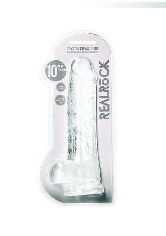 Realrock Realistic Dildo With Balls 25.4 cm by Shots Toys - Realistic Dildos