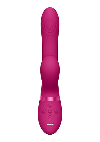 Hide Pulse & Airwave Technology Rabbit Vibrator - Rabbit Vibrators