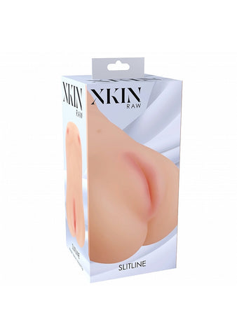 Xkin RAW Slitline Realistic Pussy Stroker by Shots Toys - Masturbators and Strokers
