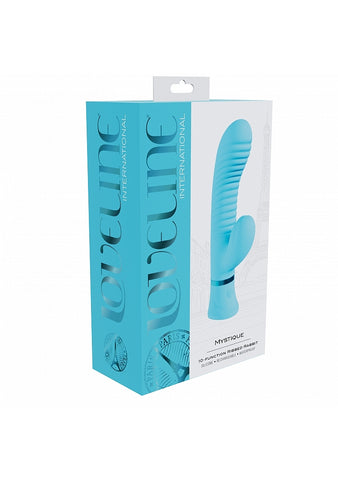Loveline Mystique 10 Speed Ribbed Rabbit Vibrator - Rabbit Vibrators