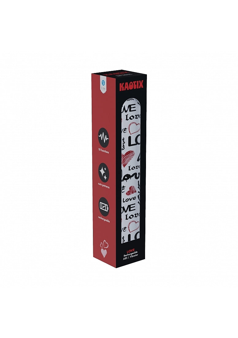 Shots S-LINE Kaotix Love USB Rechargeable Bullet Vibrator - Bullet Vibrators