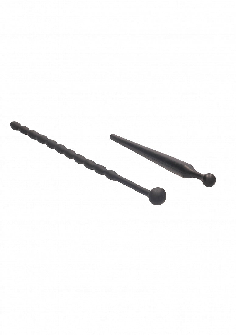 Shots Toys Silicone Urethral Beginners Plug Set 34 g - Urethral Sounds