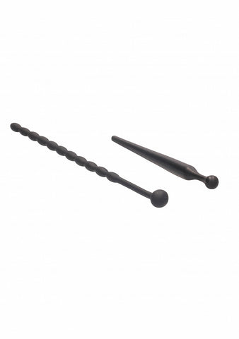 Silicone Urethral Beginners Plug Set by Shots Toys - Urethral Sounds