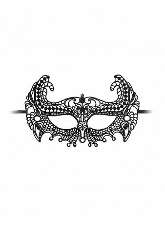 Empress Hand Made High Quality Lace Mask by Shots Toys - Masks And Blindfolds
