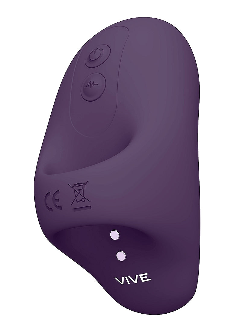 Hana Rechargeable Pulse-Wave Silicone Finger Vibrator - Finger and Tongue Vibrators