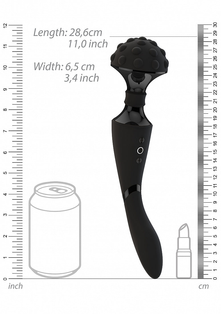 Shiatsu Bendable Body Wand Massager by Shots Toys - Body Wands