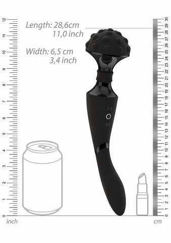 Shiatsu Bendable Body Wand Massager by Shots Toys - Body Wands