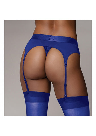 Vibrating Strap-on Thong with Adjustable Garters - Strap On Sextoys
