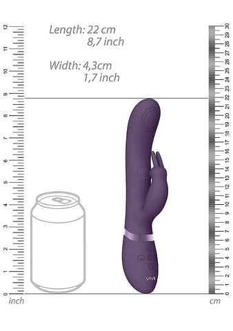 May Dual Pulse Wave Rabbit Vibe Rabbit Vibrator - Rabbit Vibrators