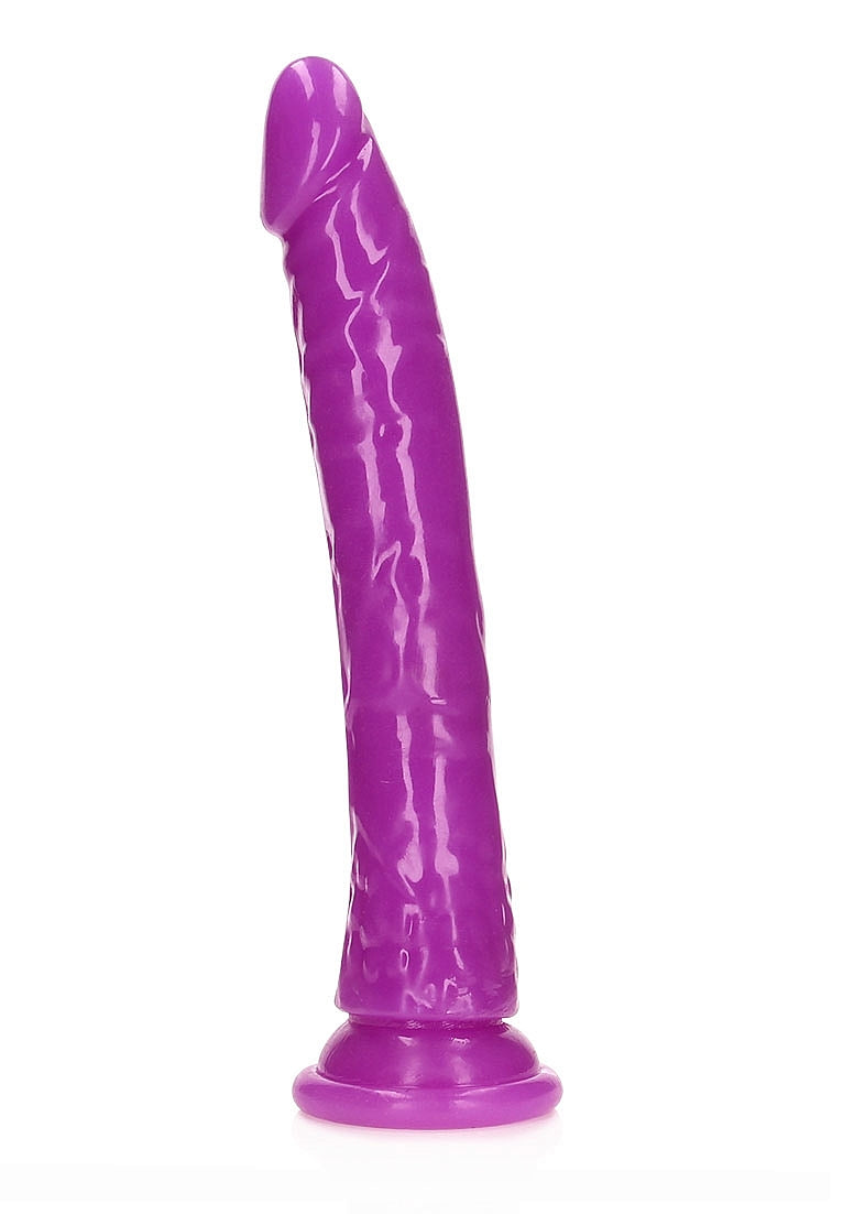 Shots REALROCK 29 cm Slim Glow in the Dark Neon Dong - Realistic Dildos