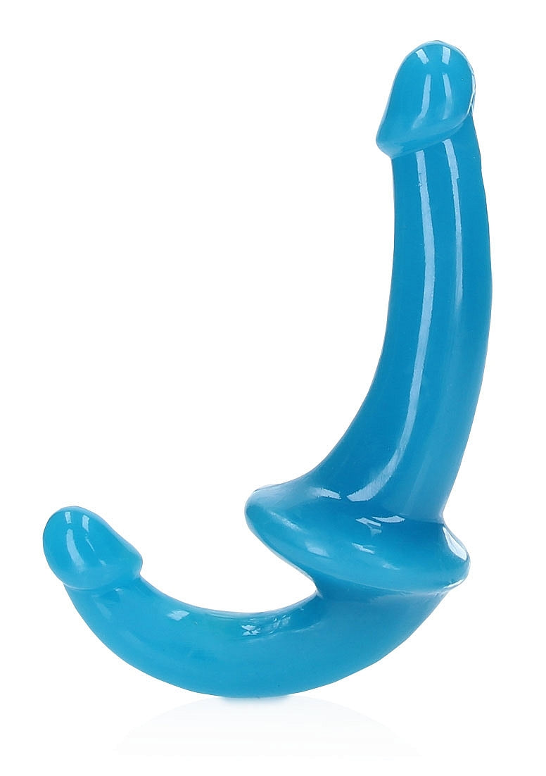 Shots 6 Inch Strapless Strap On Glow in the Dark Neon Dildo - Realistic Dildos