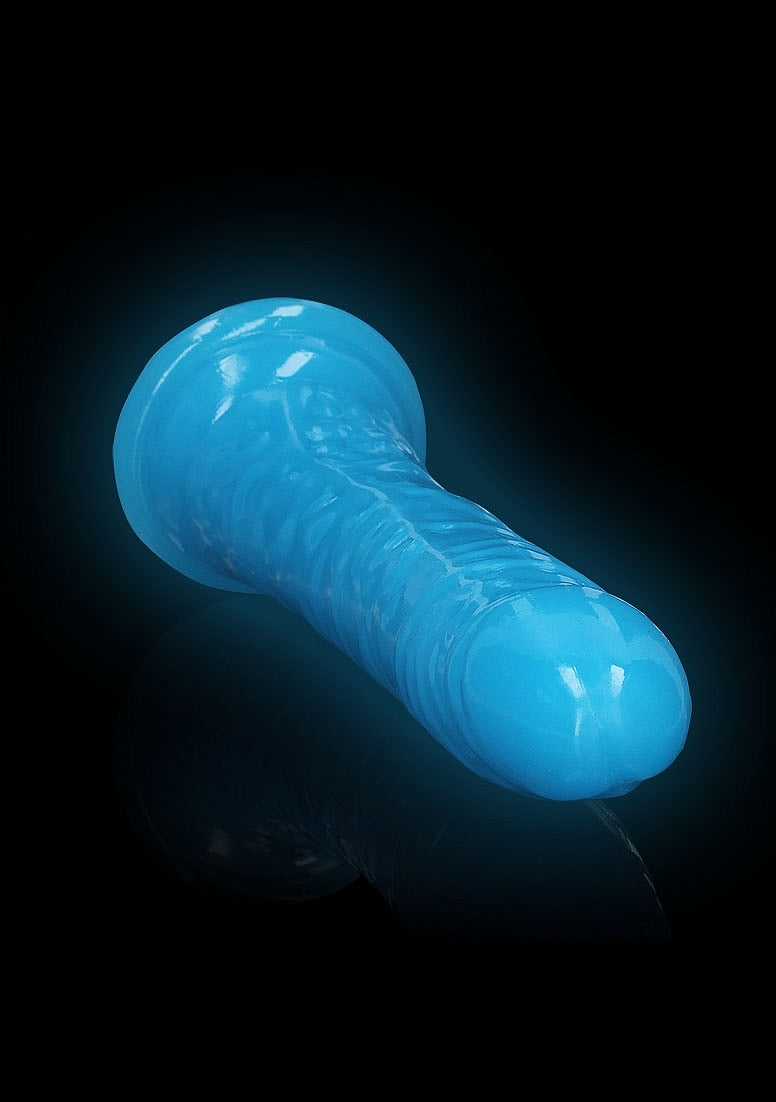 Shots Toys 10 Inch Slim Glow in the Dark Neon Dongs - Realistic Dildos