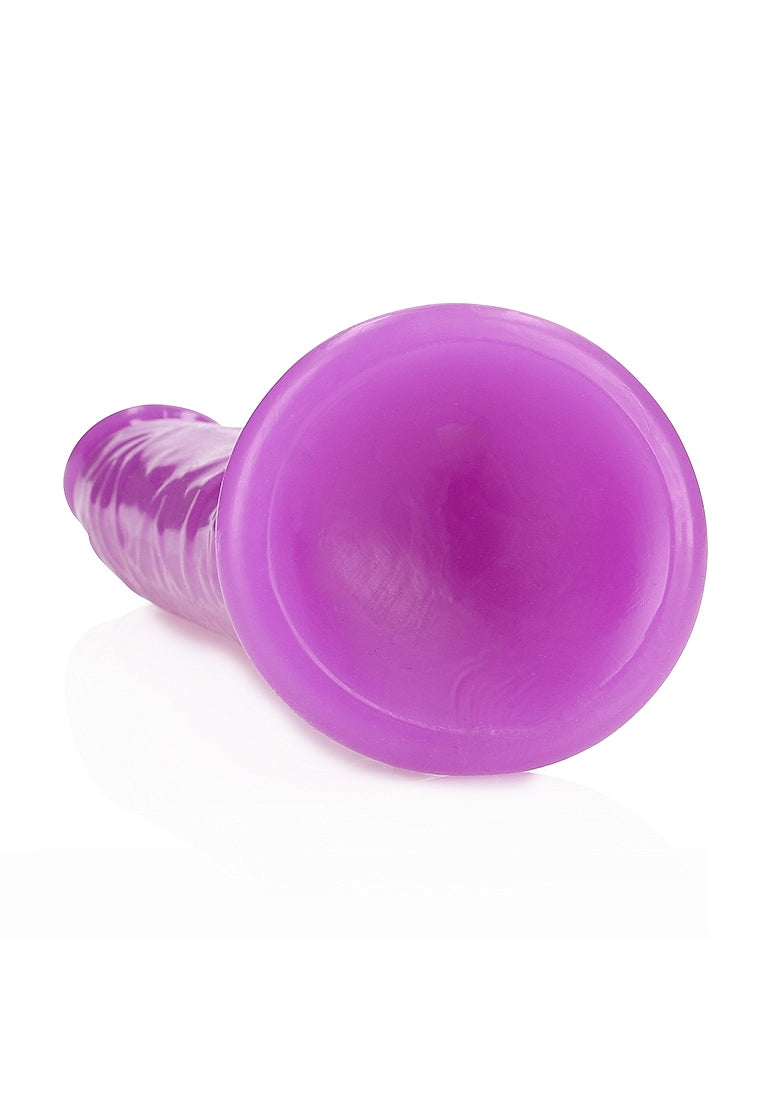 Shots REALROCK 29 cm Slim Glow in the Dark Neon Dong - Realistic Dildos