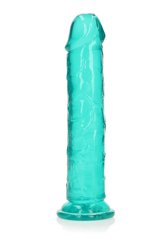 Crystal Clear 9 Inch Straight No Balls Dildo by Shots Toys - Realistic Dildos