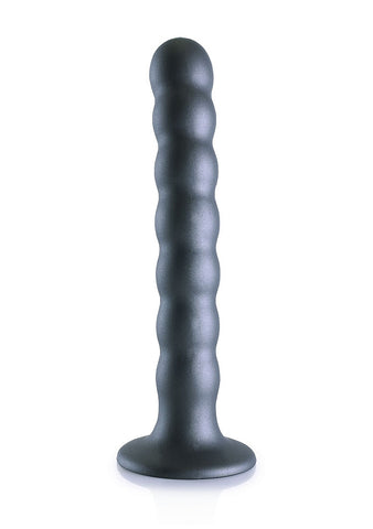 Beaded Suction Cup G-Spot Dildo by Shots Toys - Non-Realistic Dildos