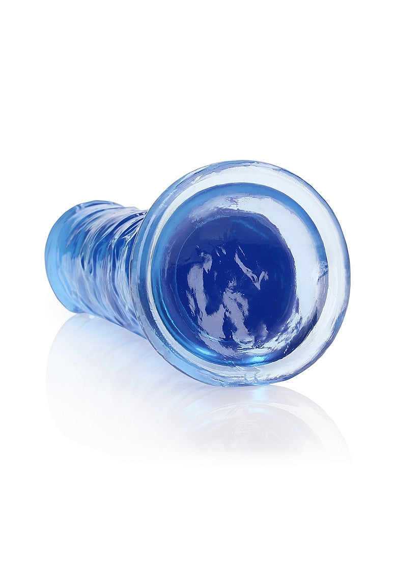 Shots Toys Crystal Clear 9 Inch Straight No Balls Dildo - Realistic Dildos