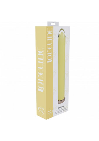Loveline Sparkle Rechargeable Glass Bullet by Shots Toys - Glass Sex Toys