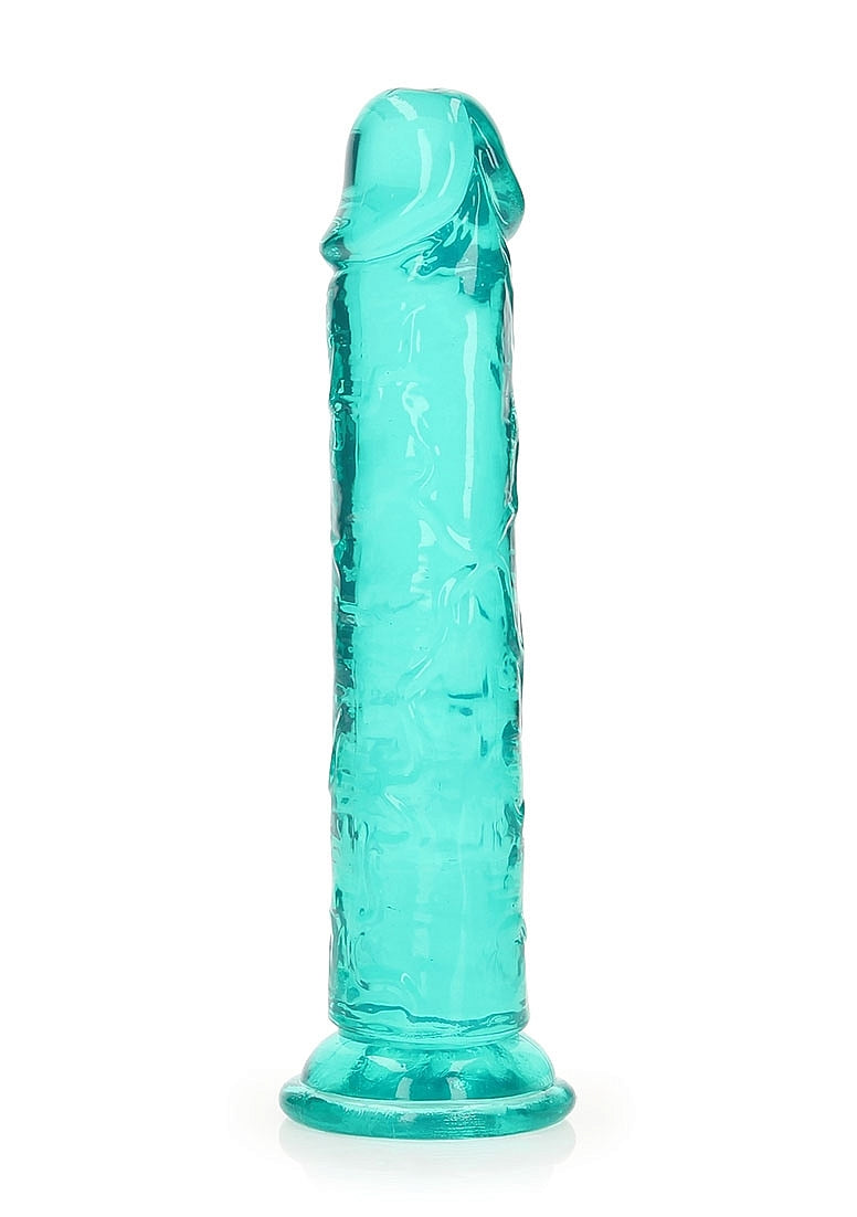 Shots Toys Straight 7 Inch Crystal Clear Dildo With No Balls - Realistic Dildos