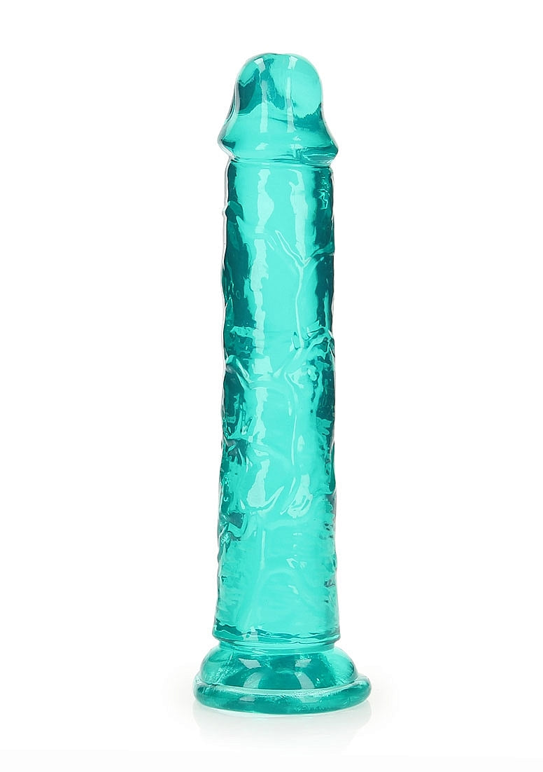 Shots Toys Straight 7 Inch Crystal Clear Dildo With No Balls - Realistic Dildos