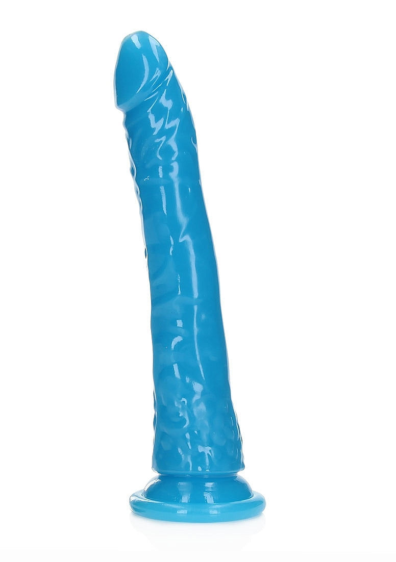 Shots Toys 10 Inch Slim Glow in the Dark Neon Dongs - Realistic Dildos