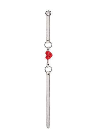 Nurse Theme BDSM Silicone Heart Gag by Shots Toys - Bondage Gags and Bits