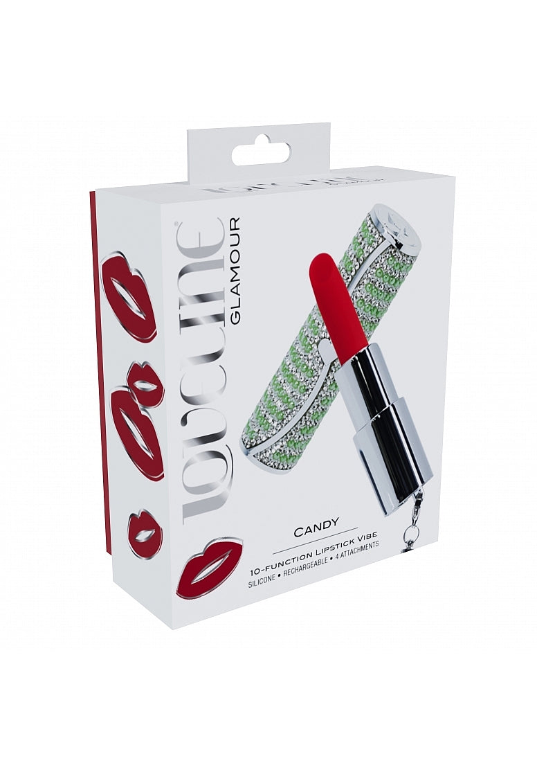 Shots Loveline Candy 10 Functions Lipstick Vibrator - Personal Massagers