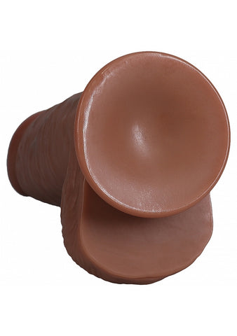 RealRock Thick Straight Dong Tan by Shots Toys - Realistic Dildos