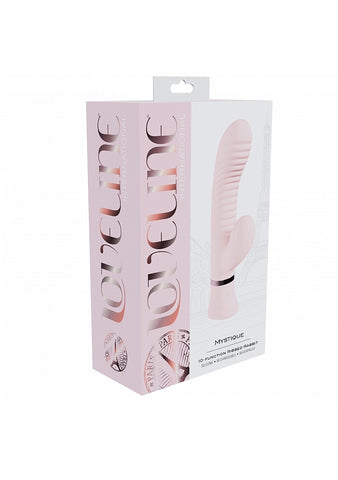 Loveline Mystique 10 Speed Ribbed Rabbit Vibrator - Rabbit Vibrators
