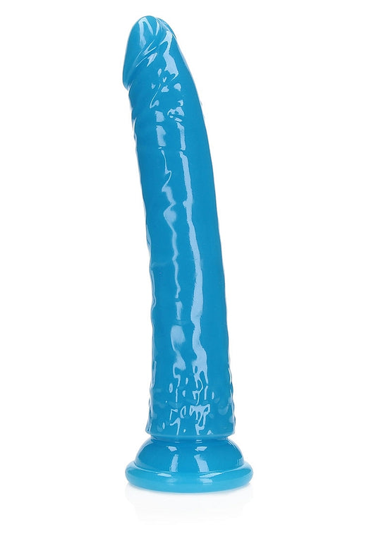10 Inch Slim Glow in the Dark Neon Dong by Shots Toys - Realistic Dildos