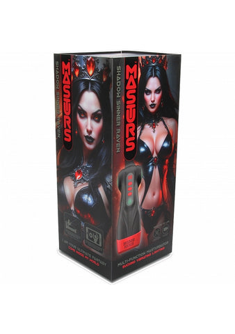 MASTURS Raven and Sucking Auto Stroker by Shots Toys - Masturbators and Strokers