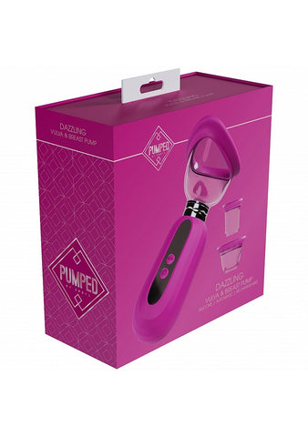 Pumped Dazzling Vulva, Clitoral, Nipple & Breast Pump - Breast and Nipple Toys
