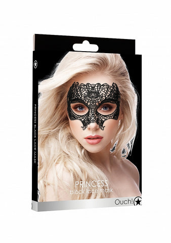 Hand Made Princess Fetish Lace Mask by Shots Toys - Masks And Blindfolds